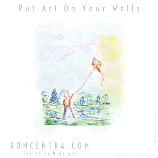 Artwork named KITE_e1_11132022 by Ron Centra