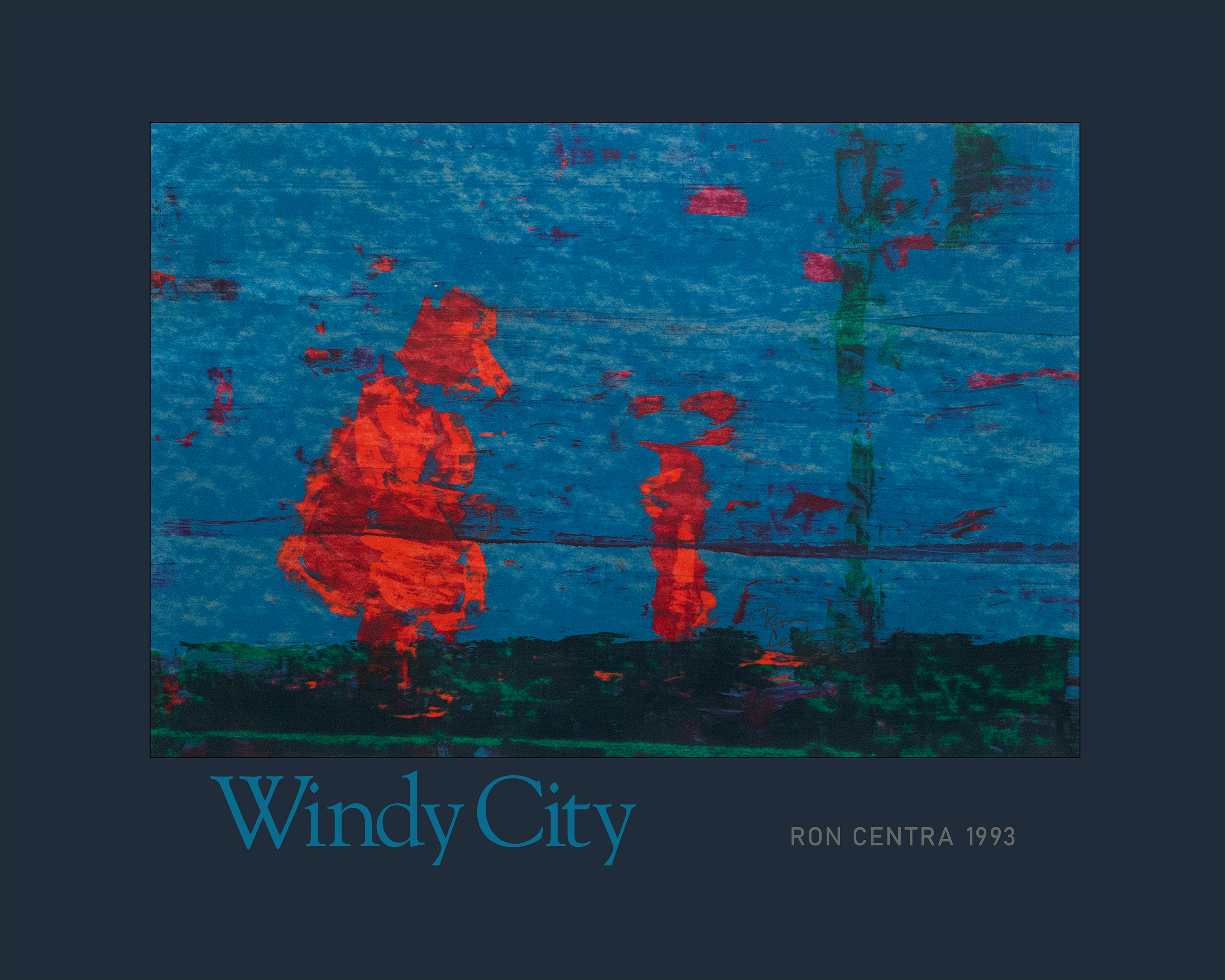 Windy City Art Poster by Ron Centra