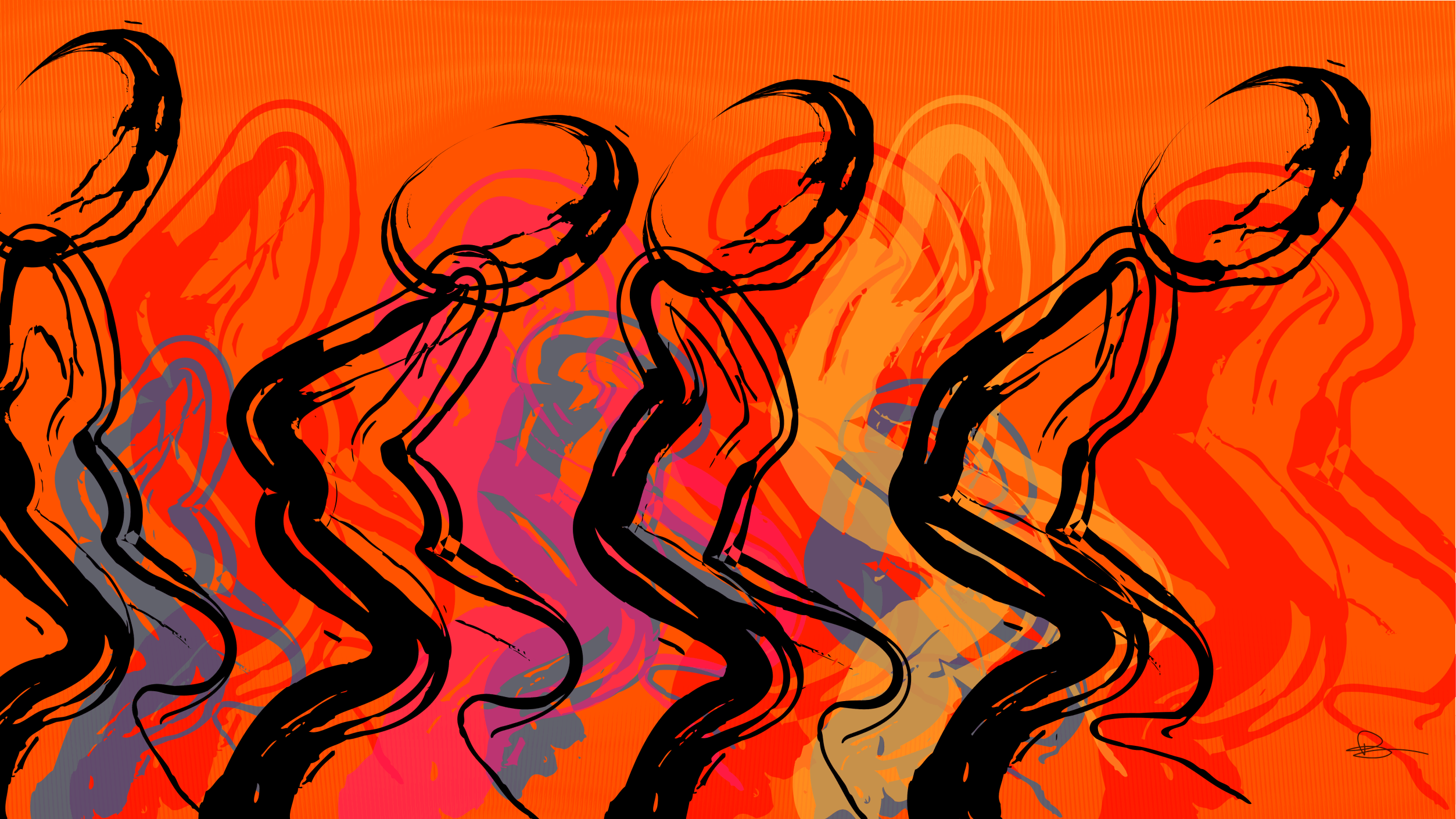 Ron Centra - Artist - 04262026_1 - Falling In Line